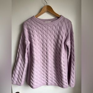 Club Monaco light purple sweater